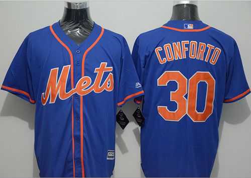 New York Mets #30 Michael Conforto Blue New Cool Base Alternate Home Stitched Baseball Jersey,We sell and wholesale New York Mets #30 Michael Conforto Blue New Cool Base Alternate Home Stitched Baseball Jersey on line form chian!